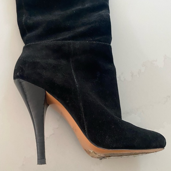 Circa Joan & David Suede Knee Boots - Picture 4 of 8